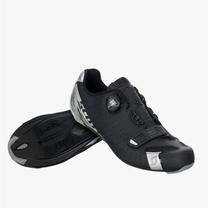 Scott Men's Toad Comp Black and Silver Cycling Shoes NIB 10